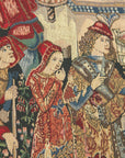 Vendages Red Small Belgian Tapestry Wall Hang - From Where -