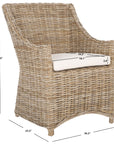 Ventura Wicker Arm Chair - From Where -
