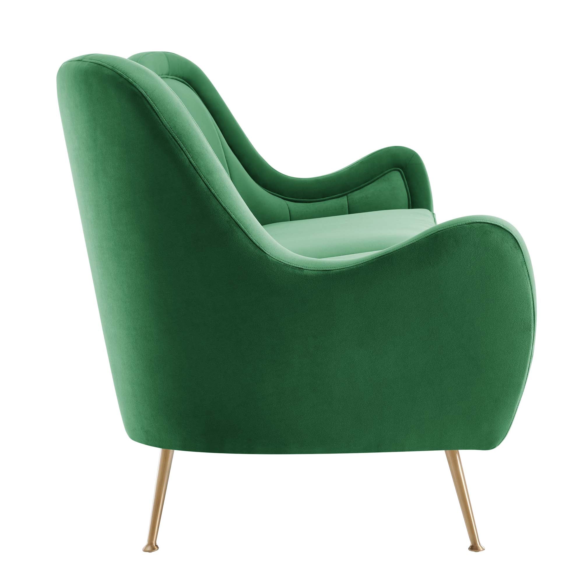 Vera Tufted Velvet Sofa - From Where -