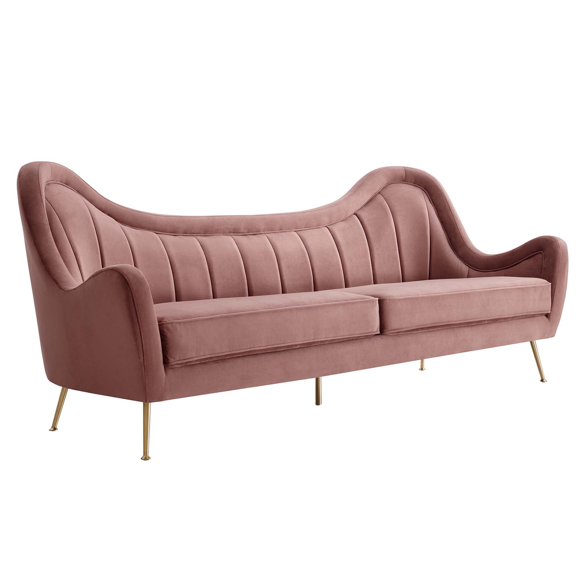 Vera Tufted Velvet Sofa - From Where -