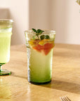 Verdant Tall Drinking Glasses (Set of 4) - From Where Finds -
