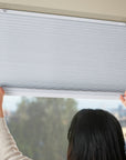 Versatile Black - Out Pleated Blind - From Where -