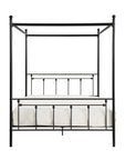 Vertical Slat Metal Platform Bed - From Where -