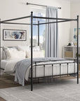 Vertical Slat Metal Platform Bed - From Where -