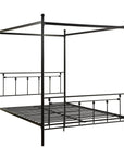 Vertical Slat Metal Platform Bed - From Where -