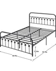 Victorian Style Queen Bed Frame - From Where -