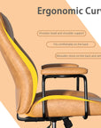 Vintage Leather Office Chair - From Where Finds -