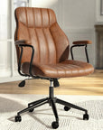 Vintage Leather Office Chair - From Where Finds -