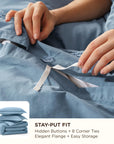 Waffle Weave Bedding Set - From Where Finds -