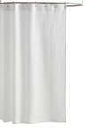 Waffle Weave Cotton Shower Curtain - From Where -