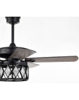 WaKeeney 52'' Ceiling Fan with Light Kit - From Where -