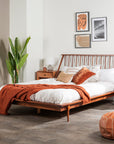 Walker Edison Mid Century Platform Bed - From Where -
