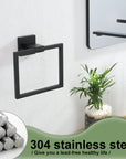 Wall Mount Hand Towel Ring Holder - From Where -