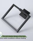 Wall Mount Hand Towel Ring Holder - From Where -