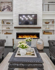 Wall Mount LED Electric Fireplace - From Where -