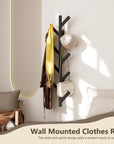 Wall Mounted Metal Coat Rack - From Where -