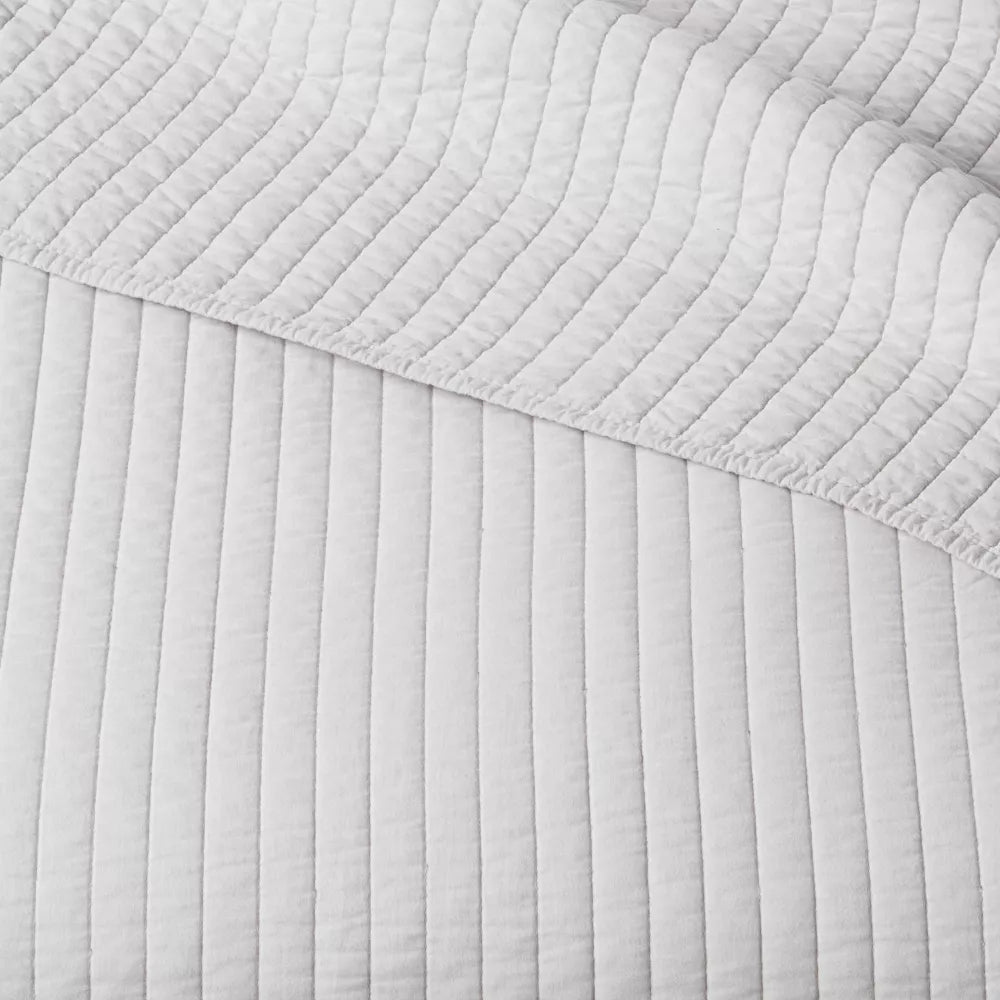 Washed Cotton Sateen Quilt - From Where -
