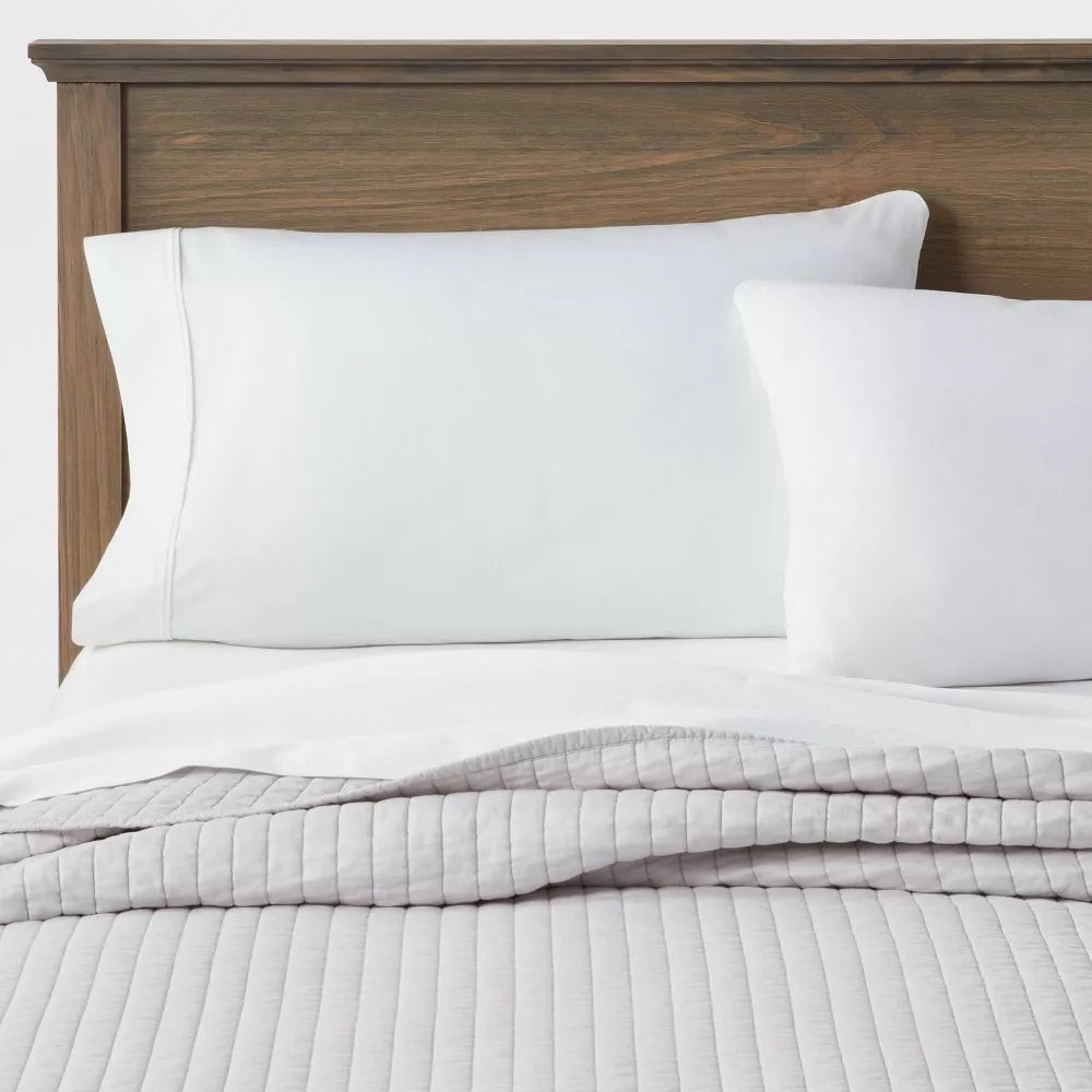 Washed Cotton Sateen Quilt - From Where -
