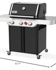Weber Genesis E - 325 3 - Burner Grill - From Where -