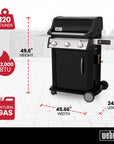 Weber Spirit 3 - Burner Grill - From Where -