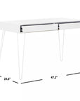 White Cade Desk - From Where -