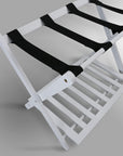 White Casual Home Luggage Rack - From Where -