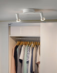 White Ceiling Spotlight with 2 lights - From Where -