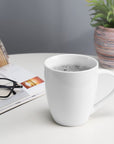 White Ceramic Mugs (Set of 4) - From Where -