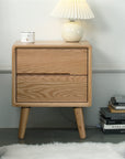White Oak Bedside Cabinet - From Where -