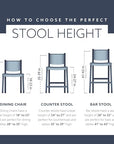 White Polished Chrome Barstool - From Where -