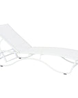 White Pool Lounger (Set of 2) - From Where -