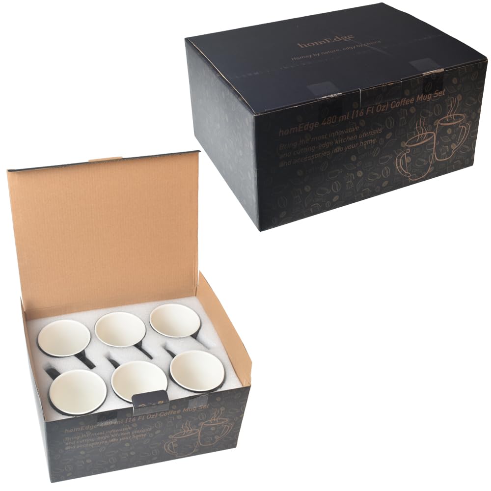 White Porcelain Mug (Set of 6) - From Where -