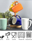 White Porcelain Mug (Set of 6) - From Where -