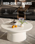White Round Coffee Table - From Where -