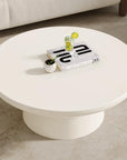 White Round Coffee Table - From Where -