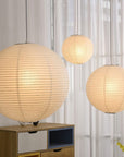 White Round Rice Paper Lantern - From Where -