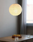 White Round Rice Paper Lantern - From Where -