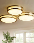 Whittier Flush Ceiling Light - From Where -