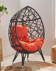 Wicker Hanging Egg Chair - From Where -
