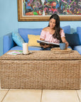Wicker Rattan Trunk Storage - From Where -