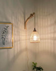 Wicker Wall Sconces (Set of 2) - From Where -