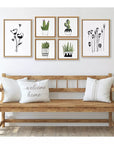 Wildflowers Framed Wall Canvas (Set of 2) - From Where -