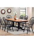 Windsor Dining Chair with Arms - From Where -
