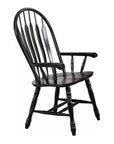 Windsor Dining Chair with Arms - From Where -