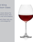 Wine Balloon Glasses (Set of 4) - From Where -