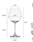 Wine Balloon Glasses (Set of 4) - From Where -