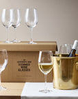 Wine Stem Glasses (Set of 12) - From Where -