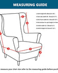 Wing Chair Decorative Slipcover - From Where -