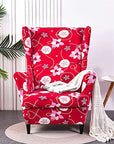 Wing Chair Decorative Slipcover - From Where -