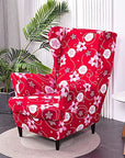 Wing Chair Decorative Slipcover - From Where -